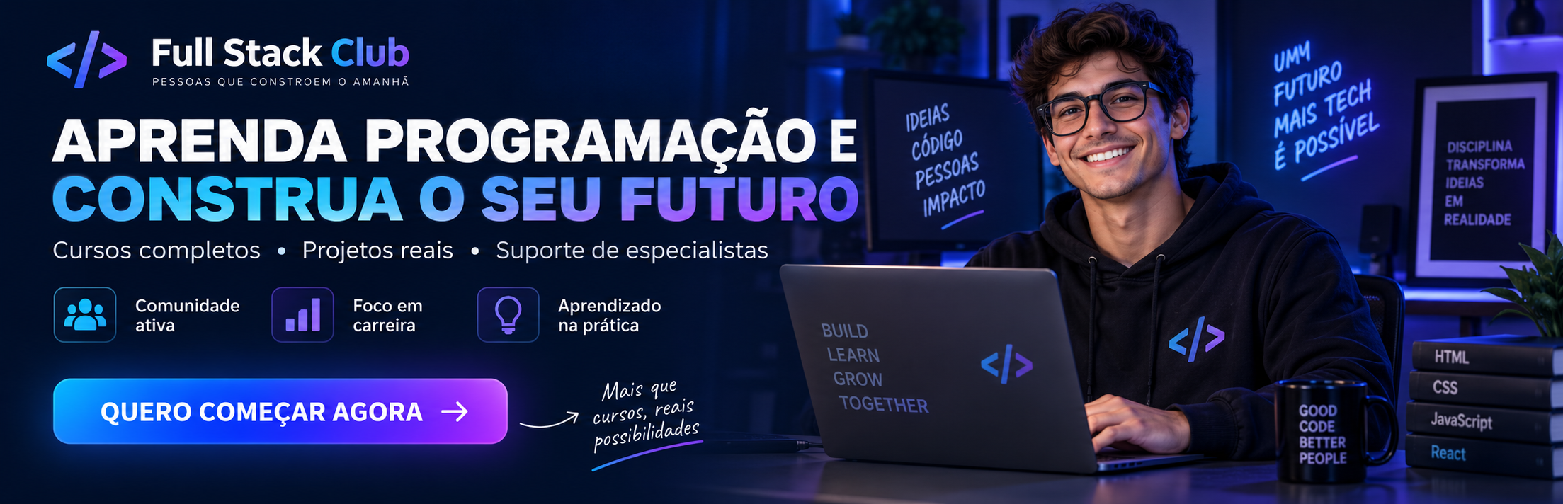 Full Stack Club - cursos e formações para desenvolvedores
